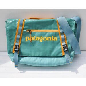 Patagonia Turquoise Aqua Messenger Bag Black Hole 12L